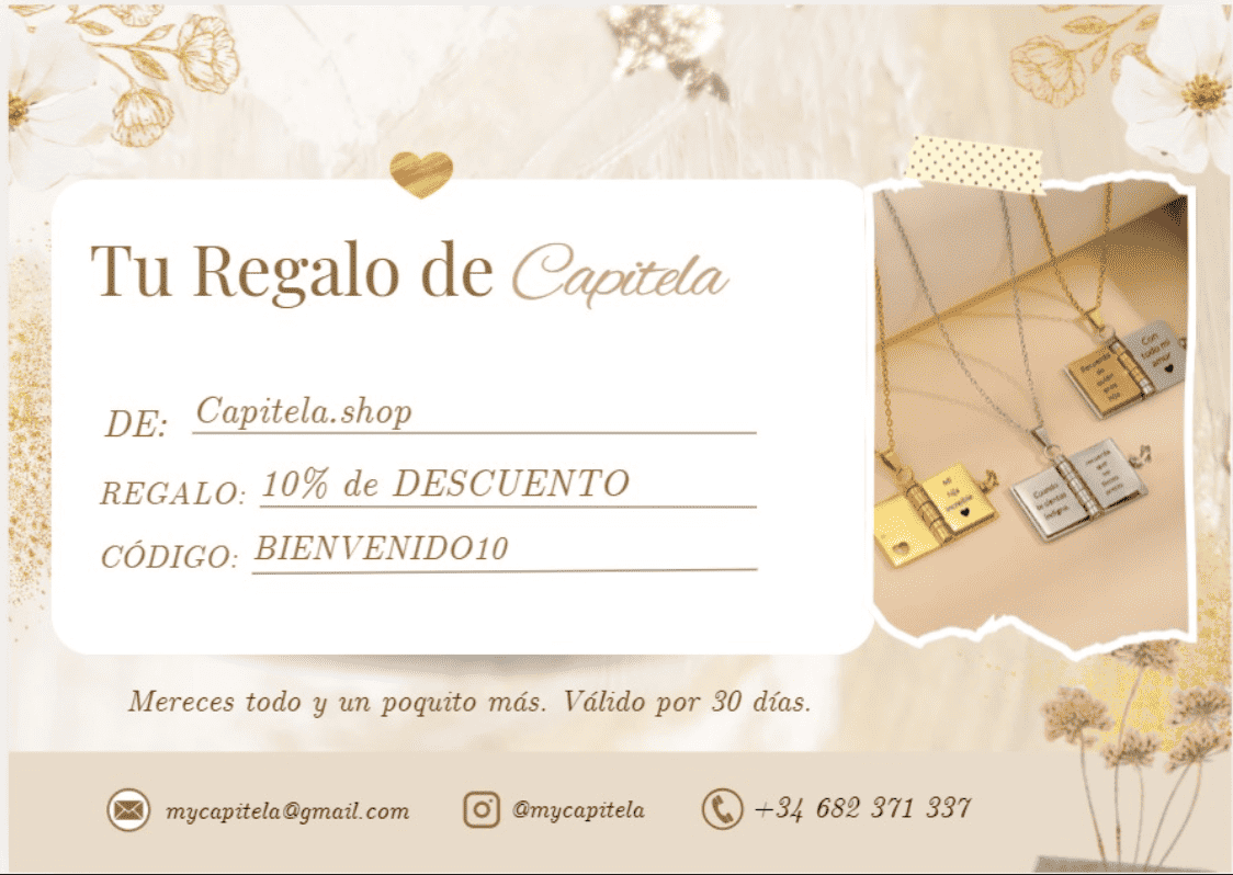 Tarjeta de Descuento del 10%