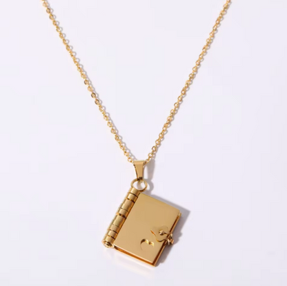 Collar Libro Personalizable – Graba Tu Propio Mensaje