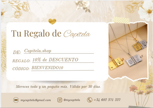 Tarjeta de Descuento del 10%